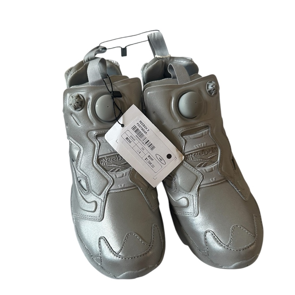 Vetements X Reebok Reflective Instapump Fury Sneakers New Women’s 7.5, Men’s 6
